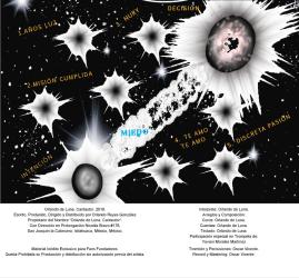 Contraportada del álbum AÑOS LUZ.